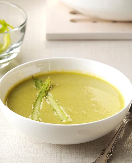 Hazelnut Asparagus Soup