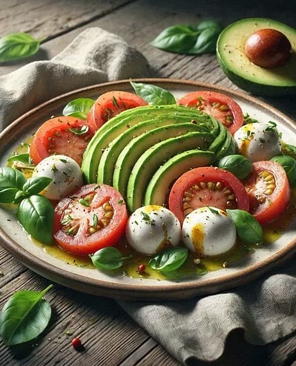 Avocado Caprese Salad Recipe