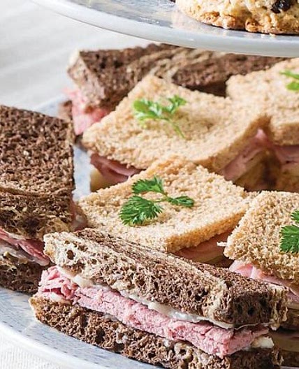 Corned Beef Tea Sandwiches