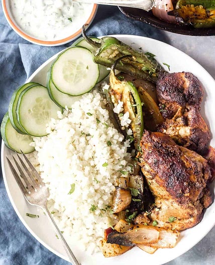 Keto Tandoori Chicken Bowls