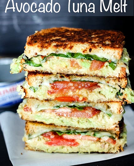 No May Avocado Tuna Melt