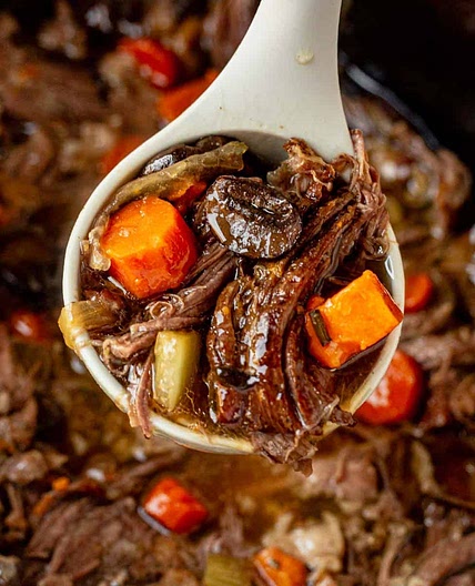 Slow Cooker Sweet Potato Beef Stew
