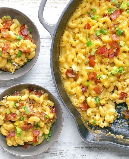 Loaded Mac and Cheese