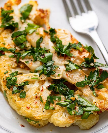 Roasted Cauliflower Steaks