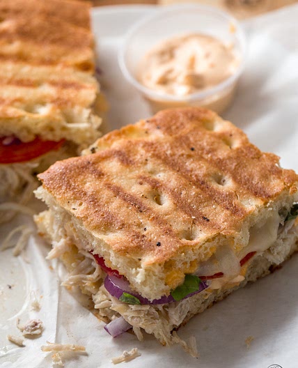 Frontega Chicken Panini Sandwich Recipe {Panera Bread Copycat}