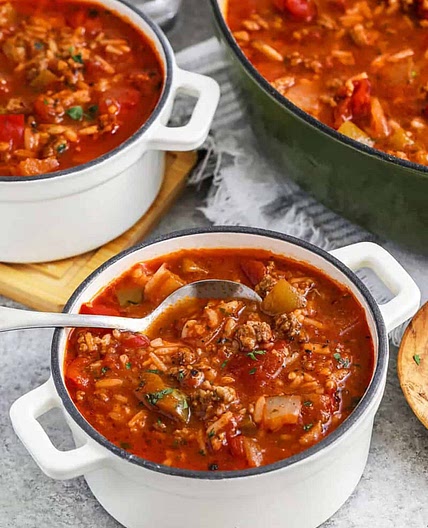 Stuffed Pepper Soup
