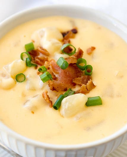 Crock Pot Cheesy Potato Soup Recipe