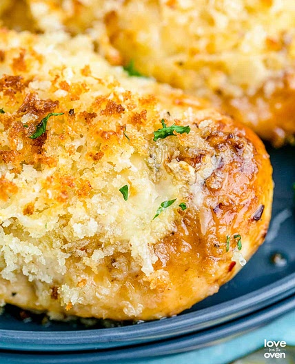 Copycat Longhorn Parmesan Crusted Chicken