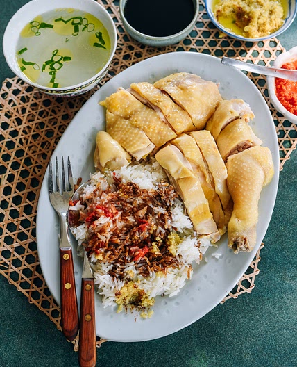 Hainanese Chicken Rice