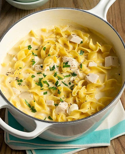 Creamy Chicken Noodle Soup