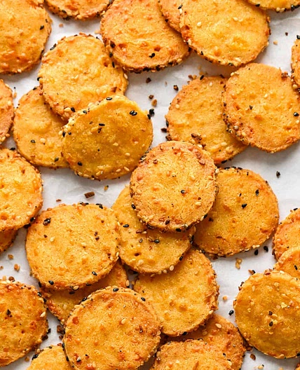 Slice and Bake Cheddar Cheese Coins