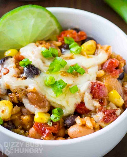 Crockpot Enchilada Casserole