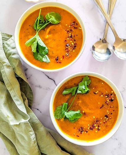 Carrot Coriander Soup