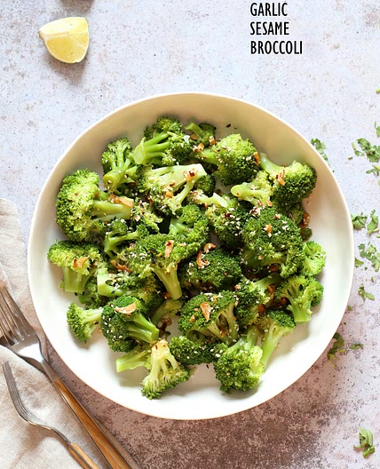 Sesame Garlic Broccoli