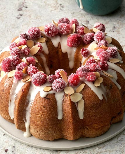Cranberry-Almond Pound Cake
