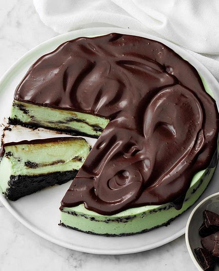 Mint Chocolate Cheesecake