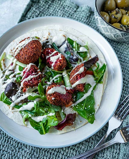 Beetroot Falafels