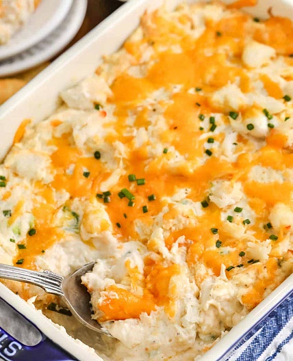Cheesy Hot Crab Dip