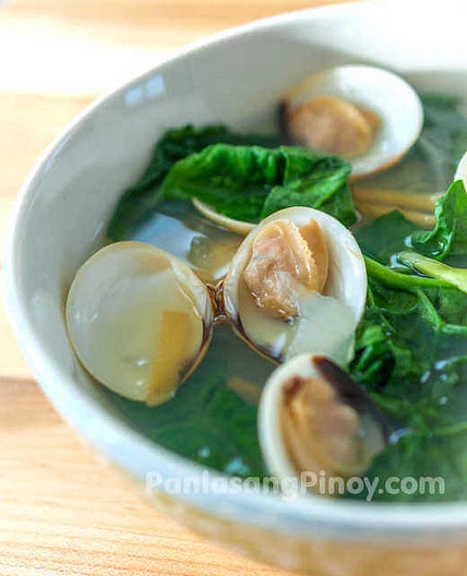 Clam Soup Recipe (Tinolang Halaan)