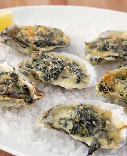Oysters Rockefeller