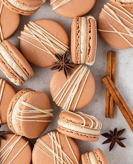 Chai Spiced Macarons