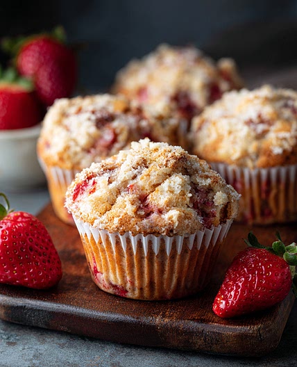 Strawberry Muffins