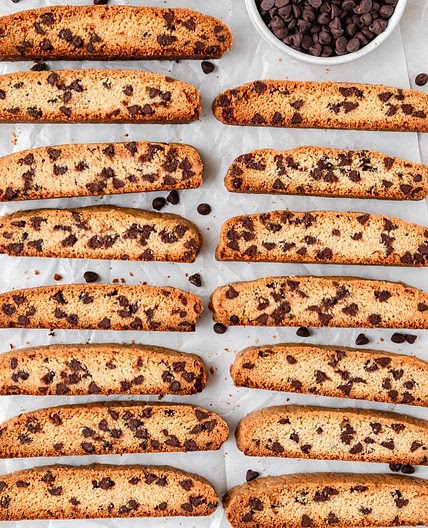 Chocolate Chip Biscotti