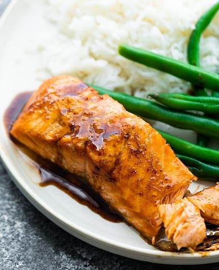 Balsamic Salmon Marinade (3 ingredients!)