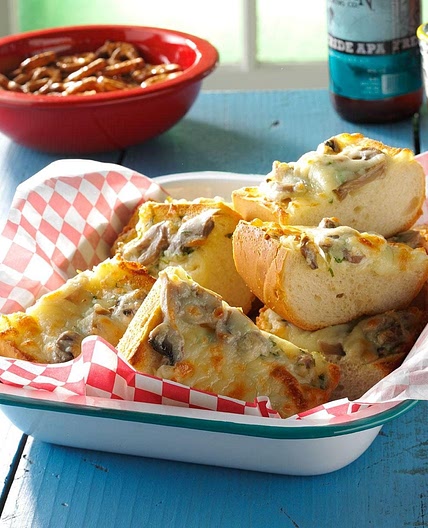 Mushroom Cheese Bread