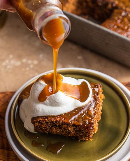 Sticky Toffee Pudding Tray Bake