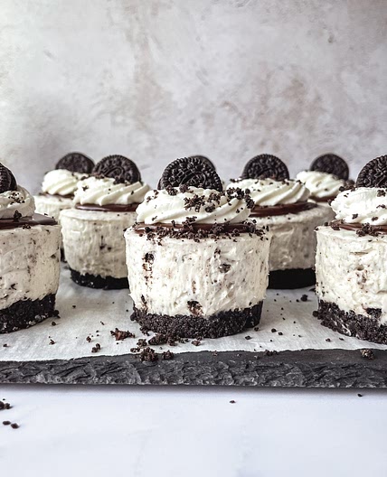Mini Oreo Cheesecakes