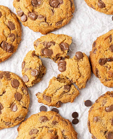Cream Cheese Chocolate Chip cookies