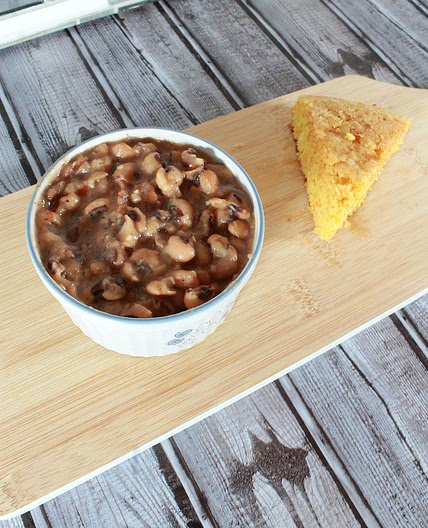 Instant Southern Pot Black Eyed Peas {Gluten-Free}