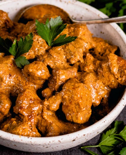 Keto Thai Red Beef Curry