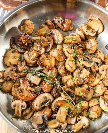 Sauteed Mushrooms with Garlic