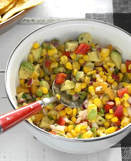Fresh Corn & Avocado Dip