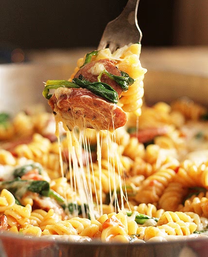 Simple One-Pan Sausage Skillet