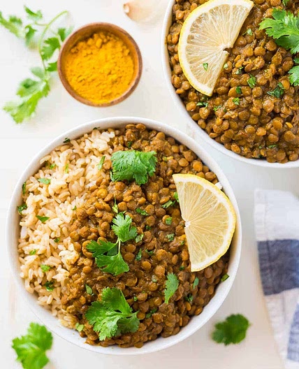 Instant Pot Lentil Curry