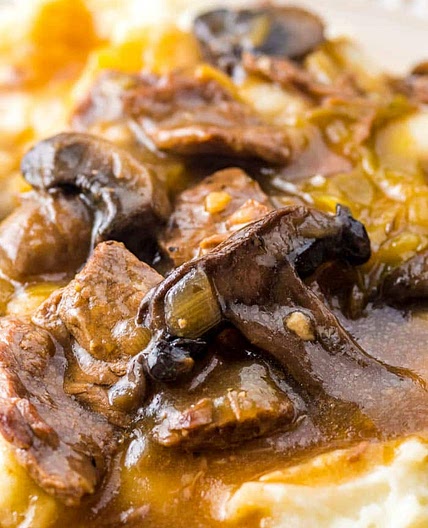 Instant Pot Beef and Mushroom Gravy