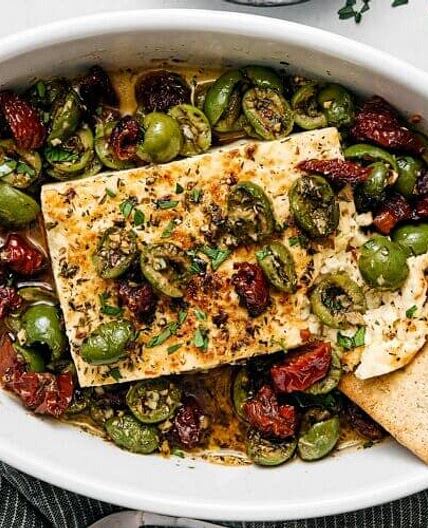 Mediterranean Baked Feta