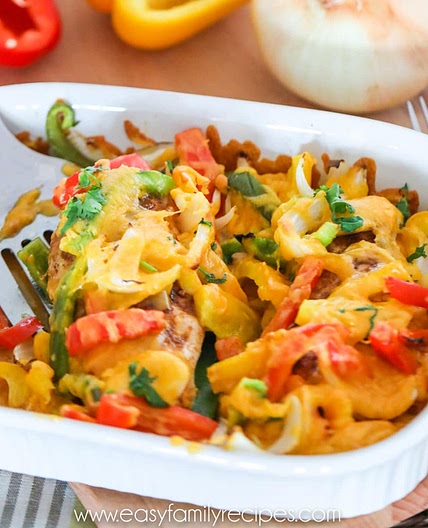 Baked Chicken Fajitas