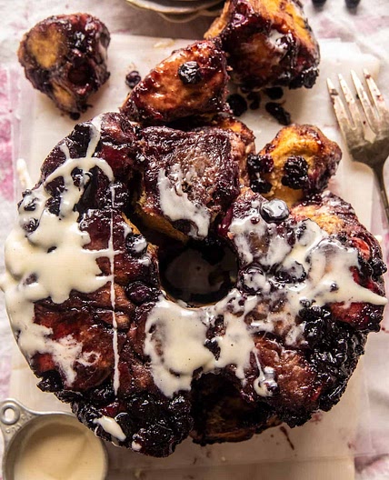 Easy Blueberry Monkey Bread