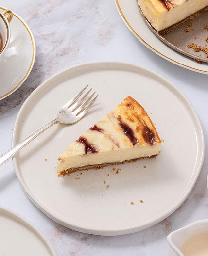 White Chocolate Raspberry Cheesecake