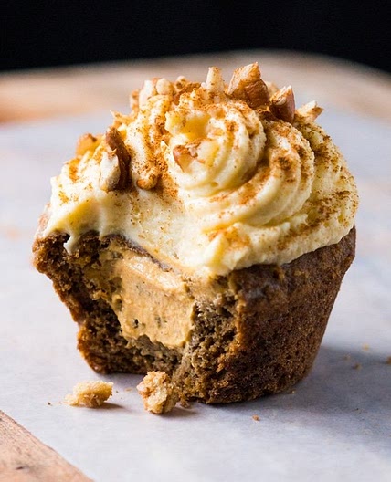 Gluten Free & Keto Pumpkin Spice Latte Cupcakes (Or Muffins!)