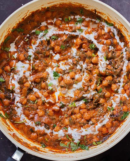 Harissa Chickpeas