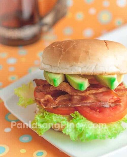 Bacon and Avocado Sandwich