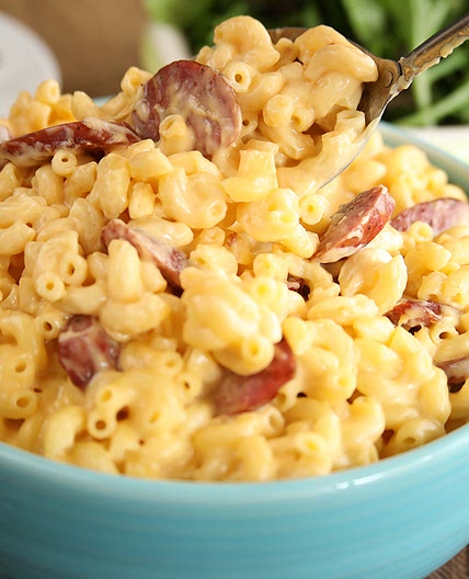 Creamy Smoked Sausage Mac and Cheese