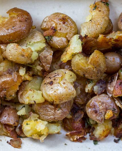 Blackstone Smashed Potatoes