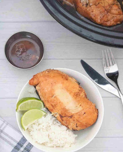 Slow Cooker Maple Balsamic Chicken (Gluten-Free)