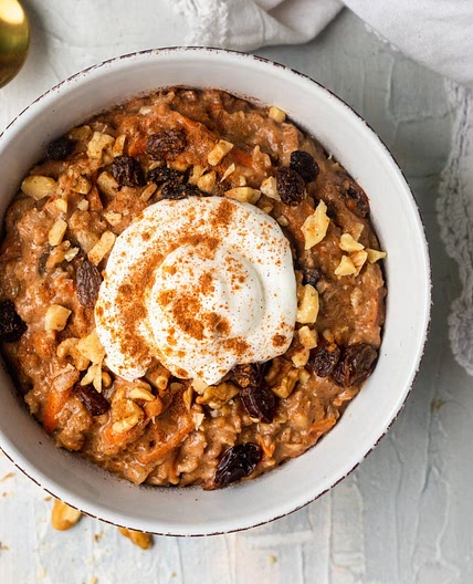 Carrot Cake Oatmeal